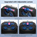 VR Headset for Nintendo Switch/OLED 3D Virtual Reality Glasses w/Adjustable Lens