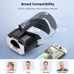 VR Headset for Nintendo Switch/OLED 3D Virtual Reality Glasses w/Adjustable Lens