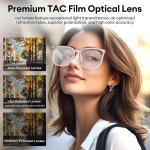 AI Smart Glasses, Bluetooth 5.4 Translation Glasses with 144 Language & Accents,