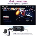 VISIONhmd Personal 3D Movie Cinema,HDMI Input,Connect to Various Multimedia Signal Source Devices. Built in Battery,Not VR/AR,HDMI Goggles,Video Glasses,Monitor (Bigeyes H3 Pro)