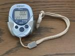 Omron Go Smart Pocket Pedometer Model HJ-112 N (113)Tested Working ~New Battery~
