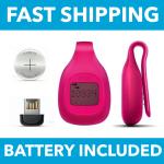 Fitbit Zip Wireless Activity Calories Steps Tracker Clip On Pedometer (Pink)