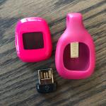 Fitbit Zip Wireless Activity Calories Steps Tracker Clip On Pedometer (Pink)