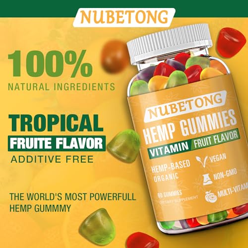 Premium Organic Hemp Gummies - High Potency CBD for Adults