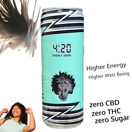 Sugar-Free 4:20 Energy Drinks with Terpenes - 6 Pack