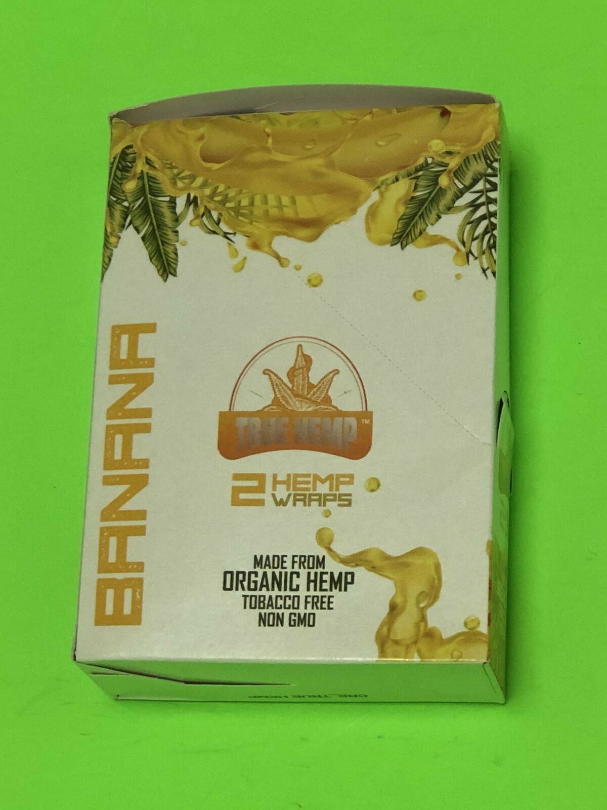 True Hemp Banana Organic Rolling Papers - 50 Pack
