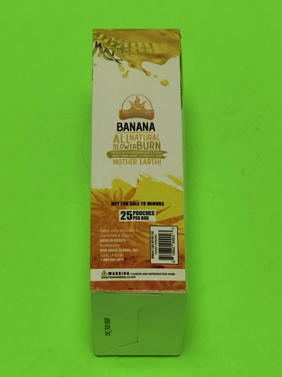 True Hemp Banana Organic Rolling Papers - 50 Pack