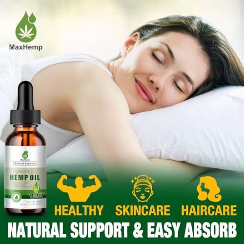 Premium Organic Hemp Oil Tincture (2 Pack)