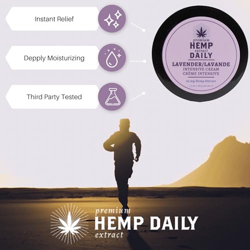 Organic Lavender CBD Topical Cream for Relief