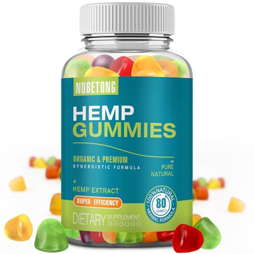 High Potency Hemp Gummies - Natural Extract Supplement