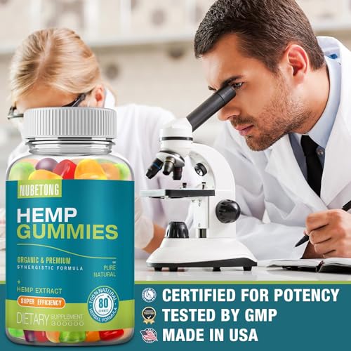High Potency Hemp Oil Gummies - Extra Strength