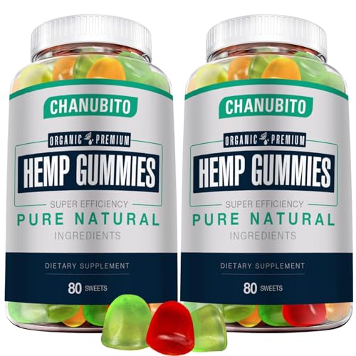 Organic High-Potency Hemp Gummies for Adults