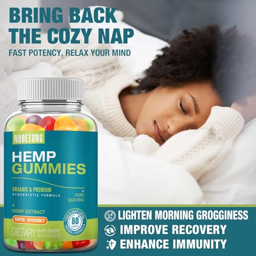 High Potency Hemp Oil Gummies - Extra Strength
