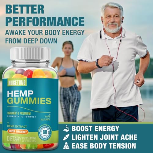 High Potency Hemp Oil Gummies - Extra Strength