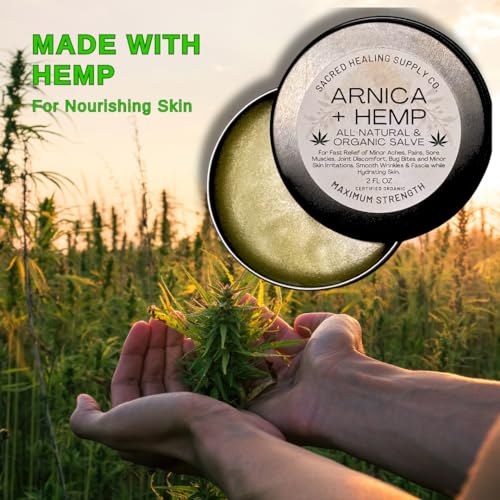 Extra Strength Hemp & Arnica Healing Salve