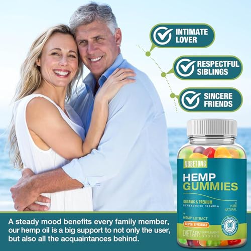 High Potency Hemp Oil Gummies - Extra Strength