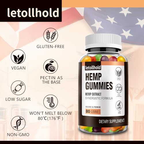 High-Potency Organic Hemp Gummies for Adults
