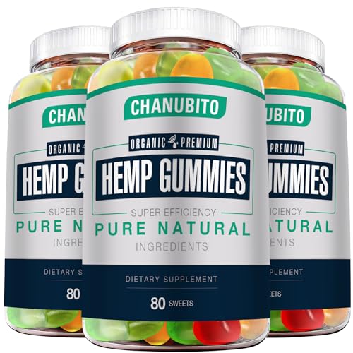 High-Potency Organic Hemp Gummies – Pain, Sleep, Mood