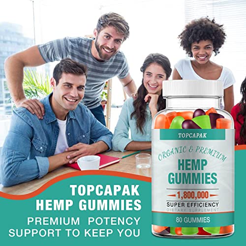 High Potency Hemp Gummies with Natural Extract