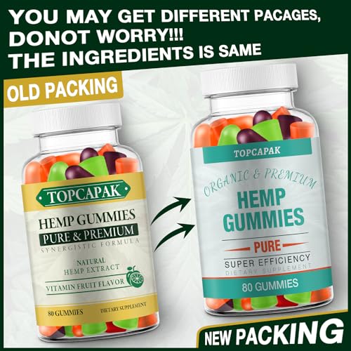 High Potency Hemp Gummies with Natural Extract