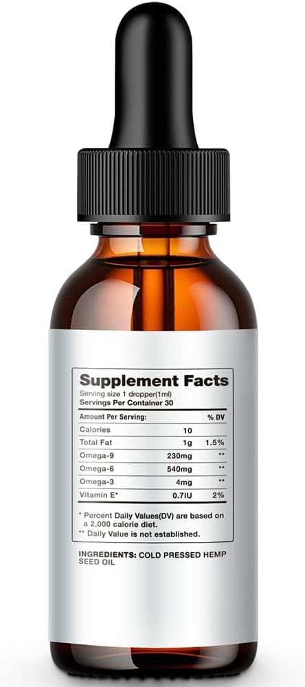 3-Pack Organic Hemp Oil Tincture - Maximum Strength