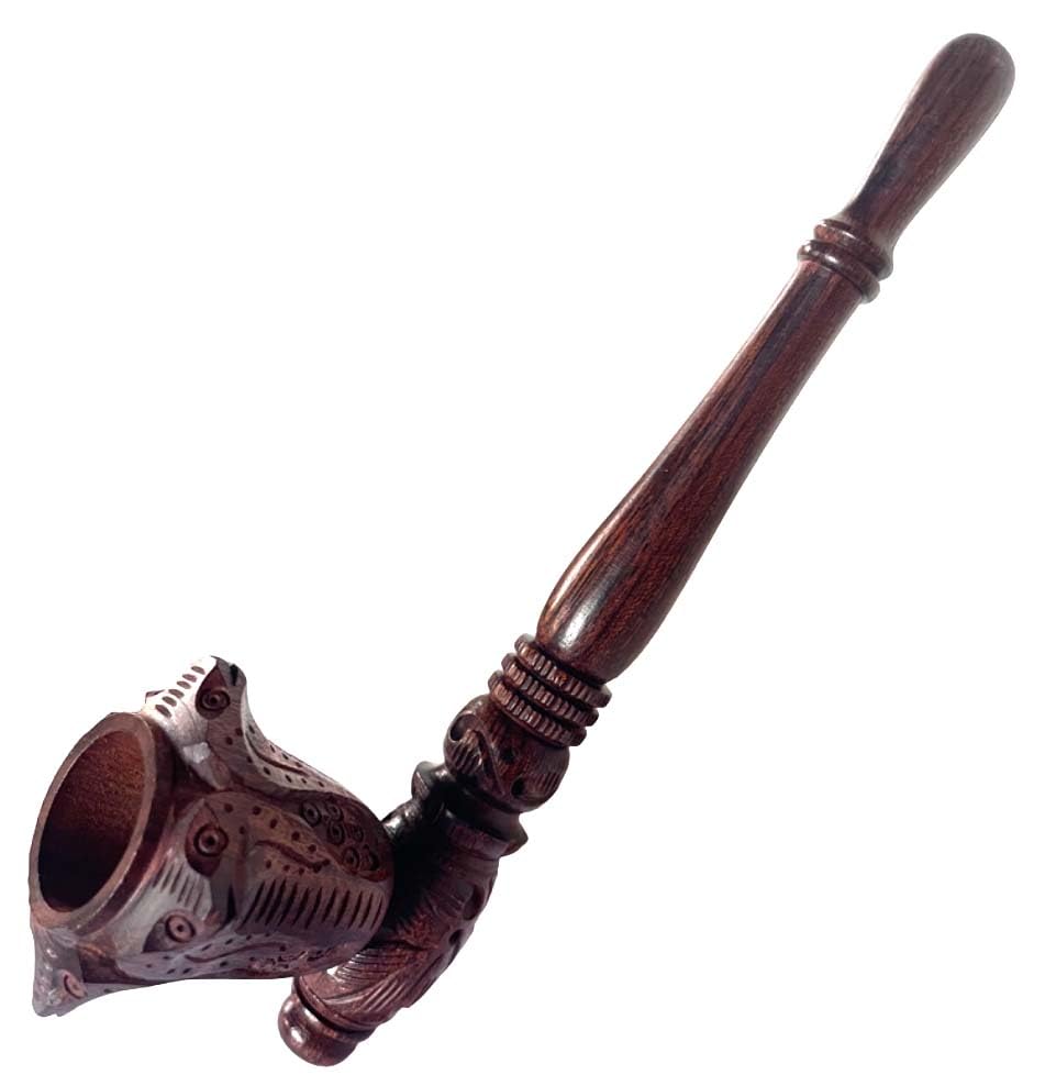 Artisan Crafted 6-Inch Natural Herbal Pipe