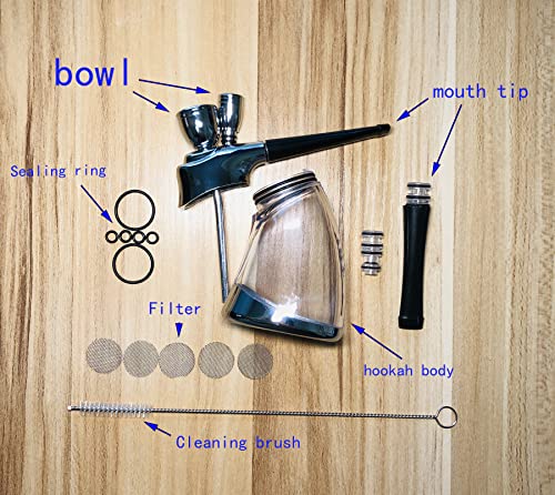Mini Portable Hookah Set with Shisha Accessories