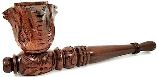 Artisan Crafted 6-Inch Natural Herbal Pipe