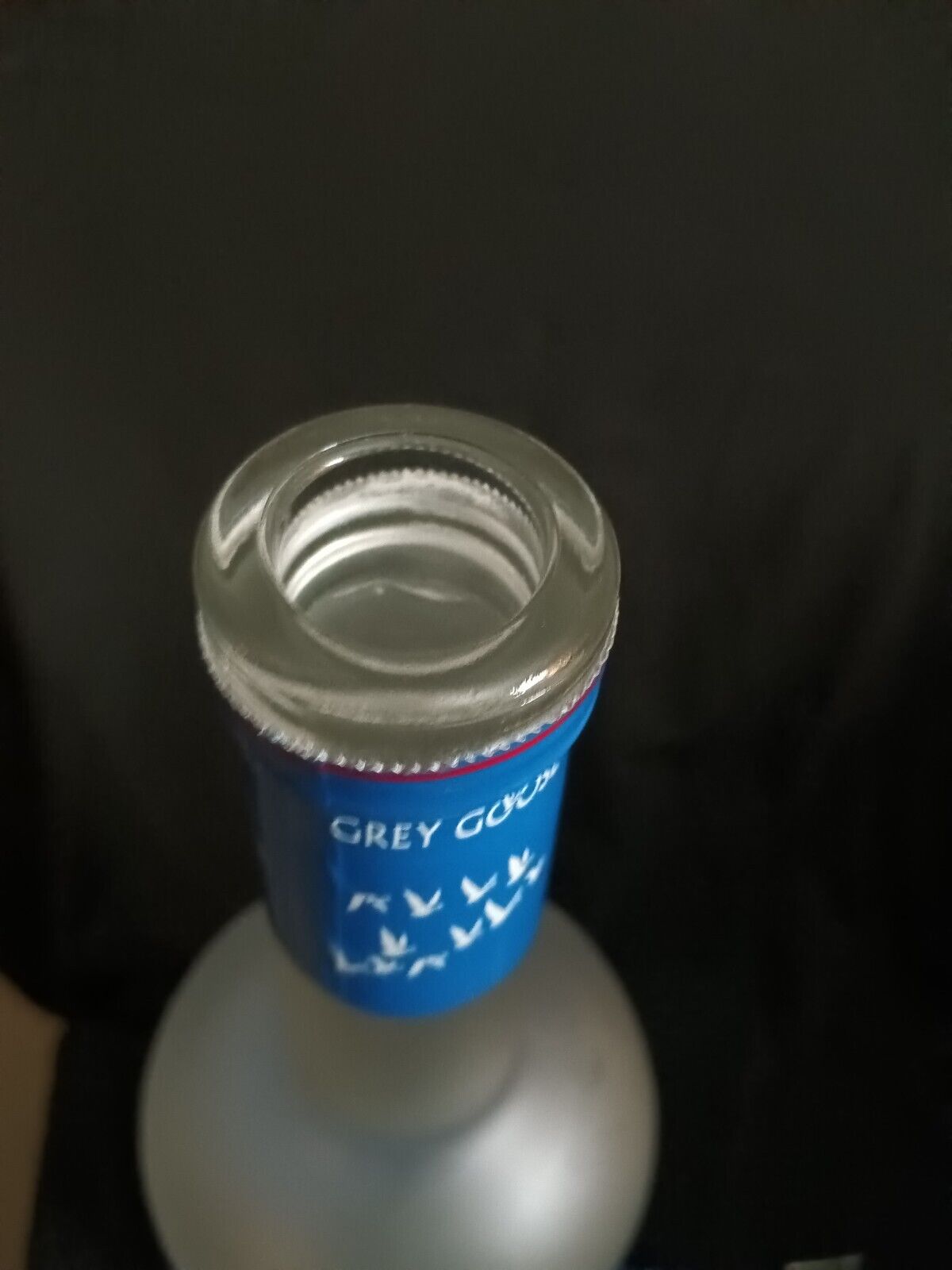 Large Grey Goose Vodka Bottle Bong Lamp