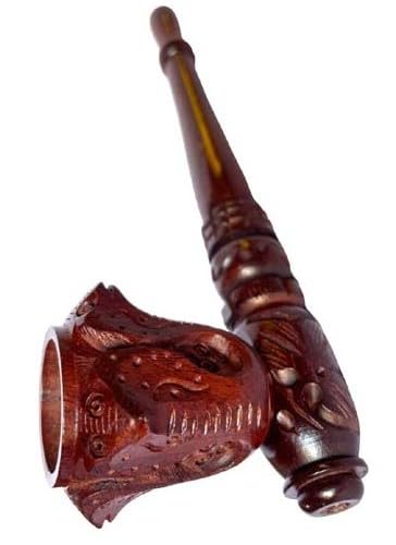 Artisan Crafted 6-Inch Natural Herbal Pipe