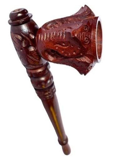 Artisan Crafted 6-Inch Natural Herbal Pipe