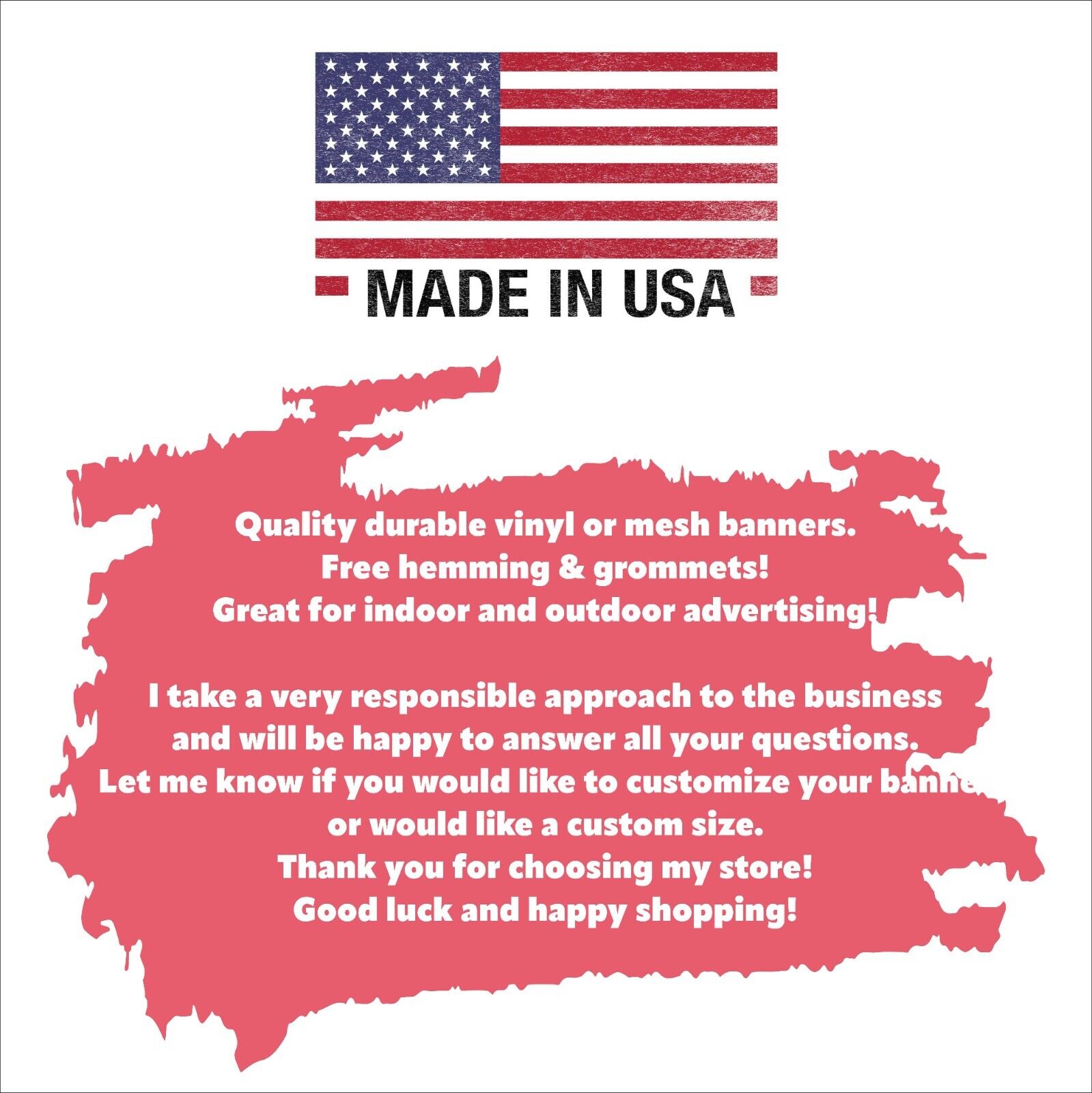 Vinyl Mesh CBD Gummies Advertising Flag Sign