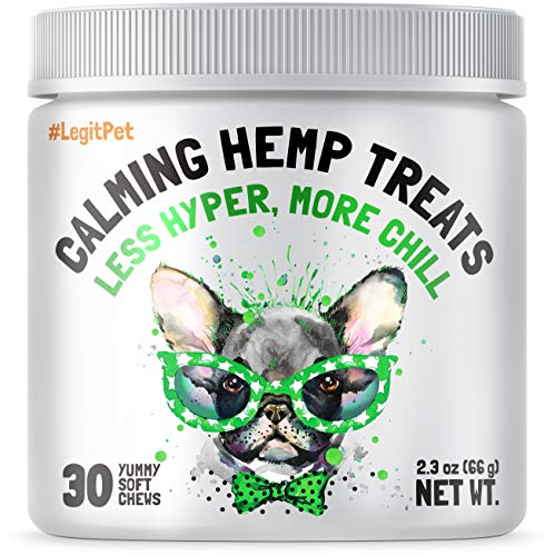Organic Calming Hemp Treats for Anxious Dogs