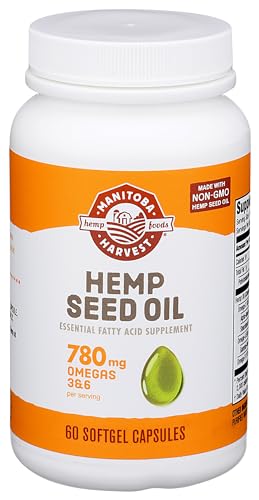 Hemp Seed Oil Softgels with Plant-Based Omegas