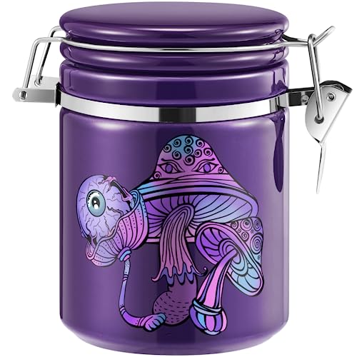 Airtight Smell Proof Container - 500ml, Purple