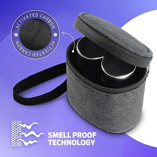 Roonin Smell Proof Stash Container - Gray