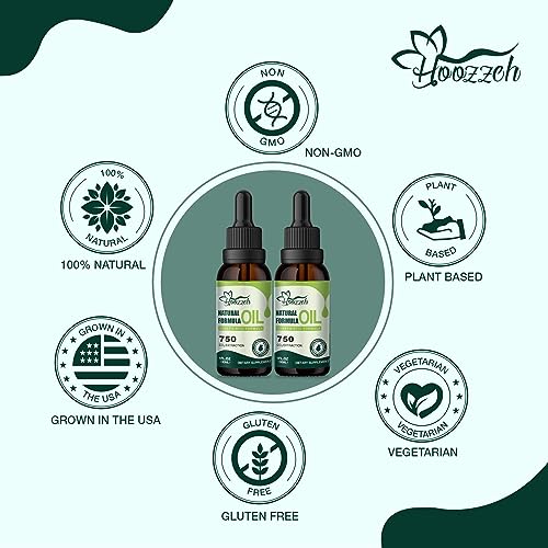 Organic Hemp Oil Tincture - 750mg High Potency