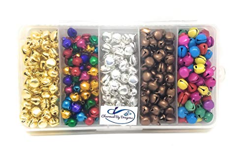 Jingle Bells 10mm - 400pcs in Storage Box