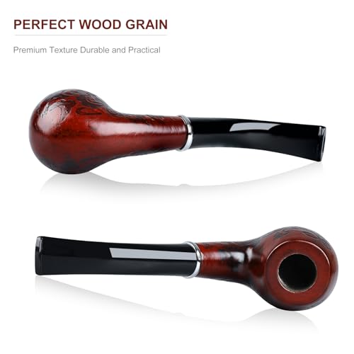 Joyoldelf Rosewood Pipe Set with Stand & Accessories