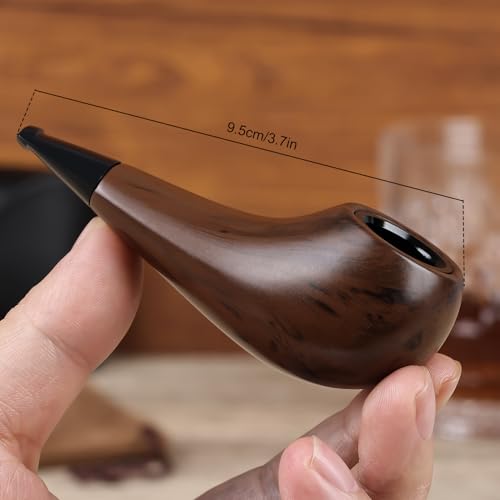 Joyoldelf Mini Handmade Tobacco Pipe Set with Accessories
