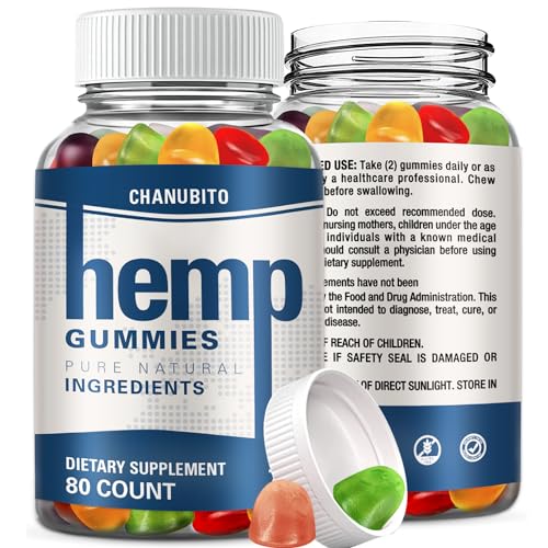 Organic High Potency Vegan Hemp Gummies for Relief
