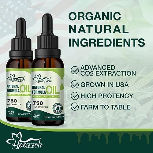 Organic Hemp Oil Tincture - 750mg High Potency