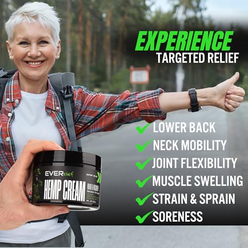 Maximum Strength Hemp Cream for Pain Relief