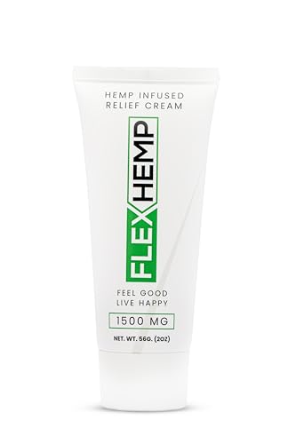 Flex Hemp Muscle Cream with Menthol - 1500MG