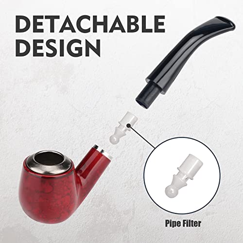 Scotte Captain Red Smoking Pipe