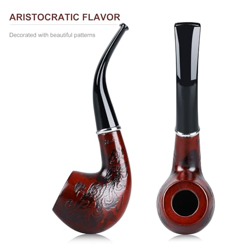 Joyoldelf Rosewood Pipe Set with Stand & Accessories