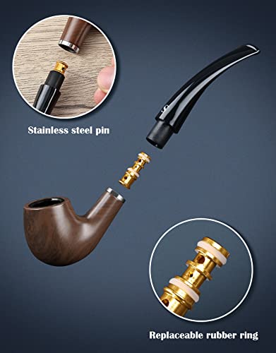Joyoldelf Curved Pipe Set with Accessories & Stand
