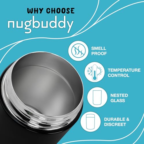 Nugbuddy Airtight Vacuum Sealed Storage Container