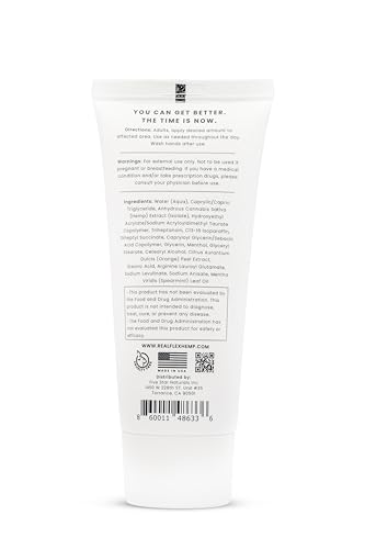 Flex Hemp Muscle Cream with Menthol - 1500MG