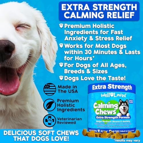 Calming Chews for Dogs - Vet Recommended Relief